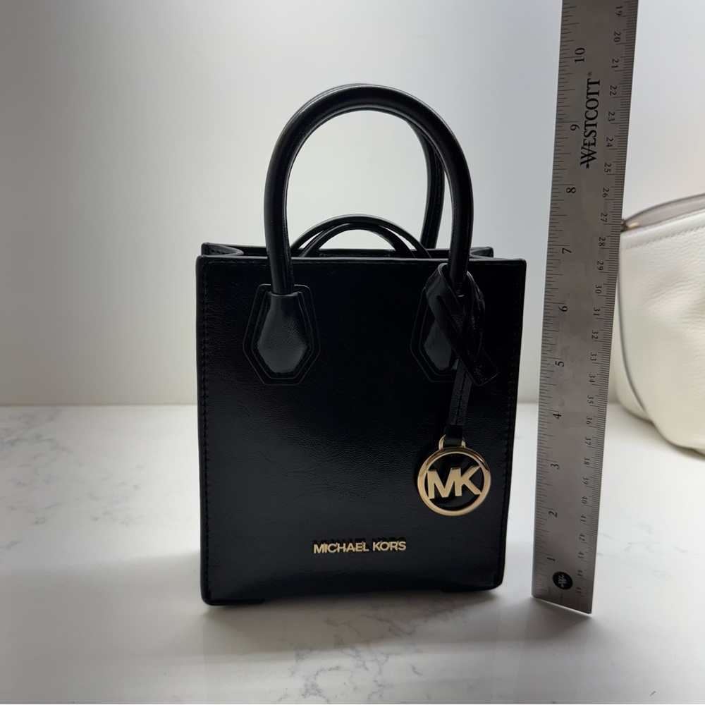 Mercer Extra-Small Patent Crossbody Bag - Picture 2 of 5